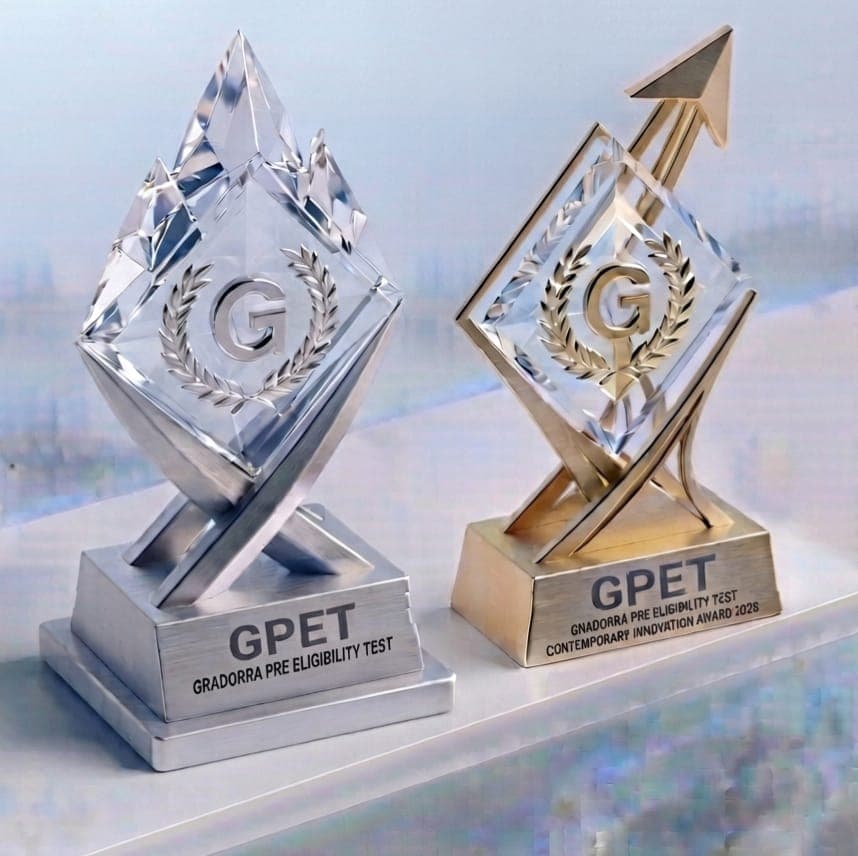 GPET achievement trophy